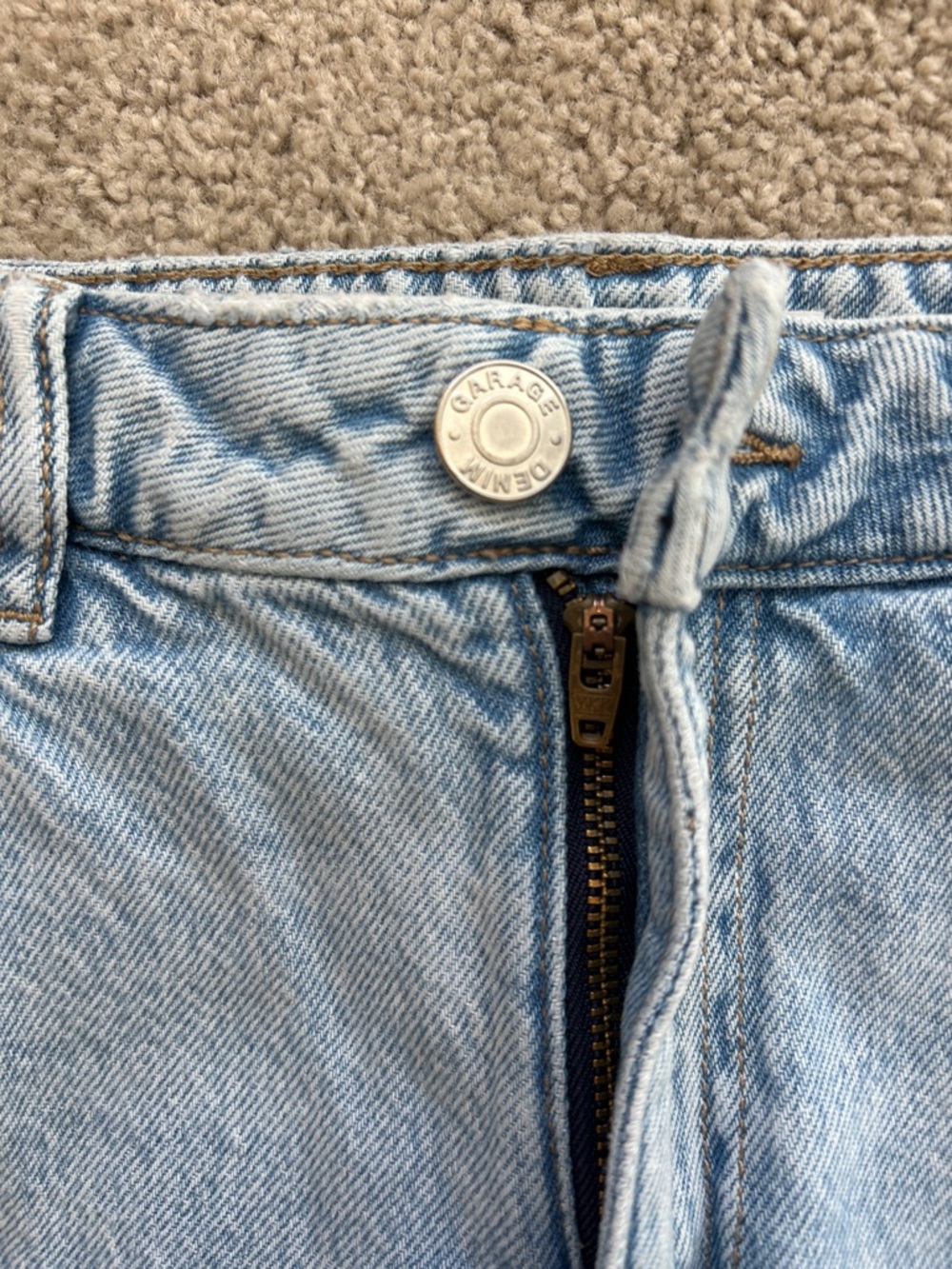 Women’s Garage Blue 90’s Straight Jeans - Picture 3 of 10